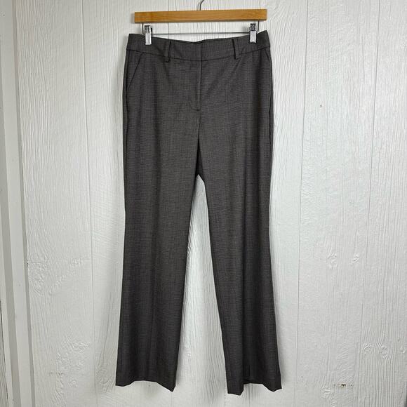 Talbots Newport Pants Classic Houndstooth Print Wool Blend Size 6P 6 Petite - Picture 8 of 12